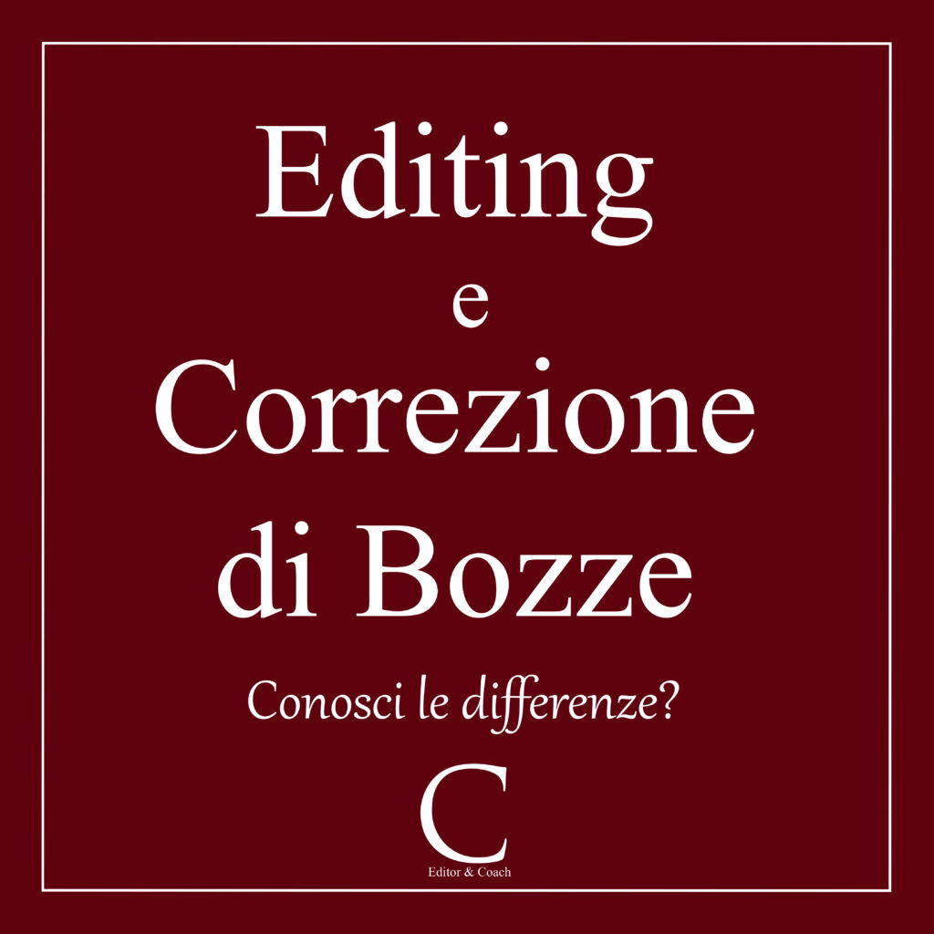 Editing e correzione bozze