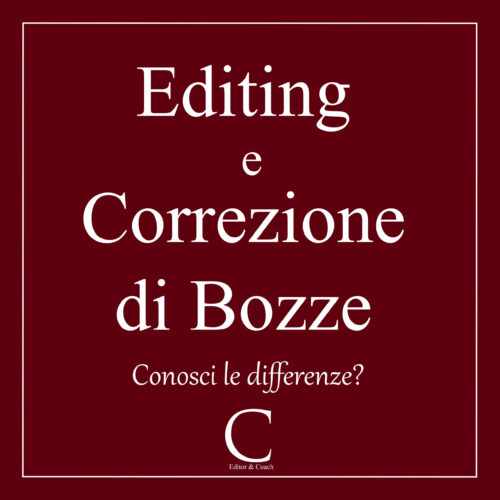 Editing e correzione bozze