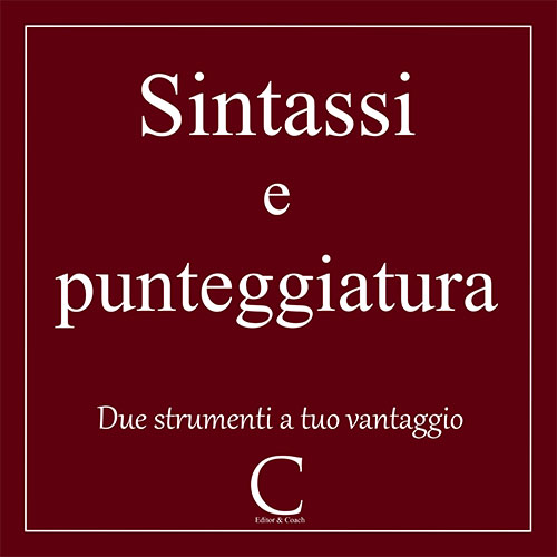 sintassi e punteggiatura